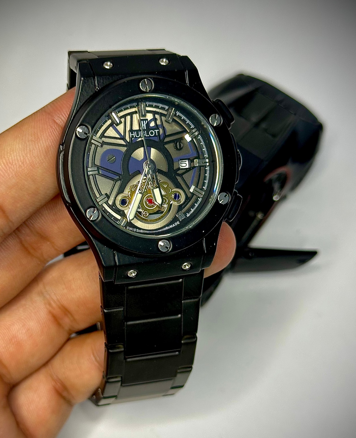 Hublot - Stone world | Gems engraved | Date perpetual