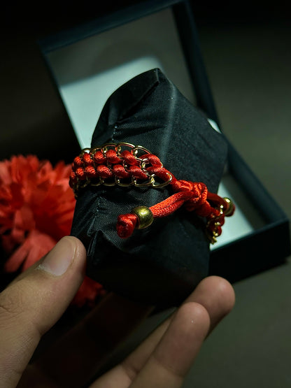 LOVE HEART bezel | Scruchie plus Chain style