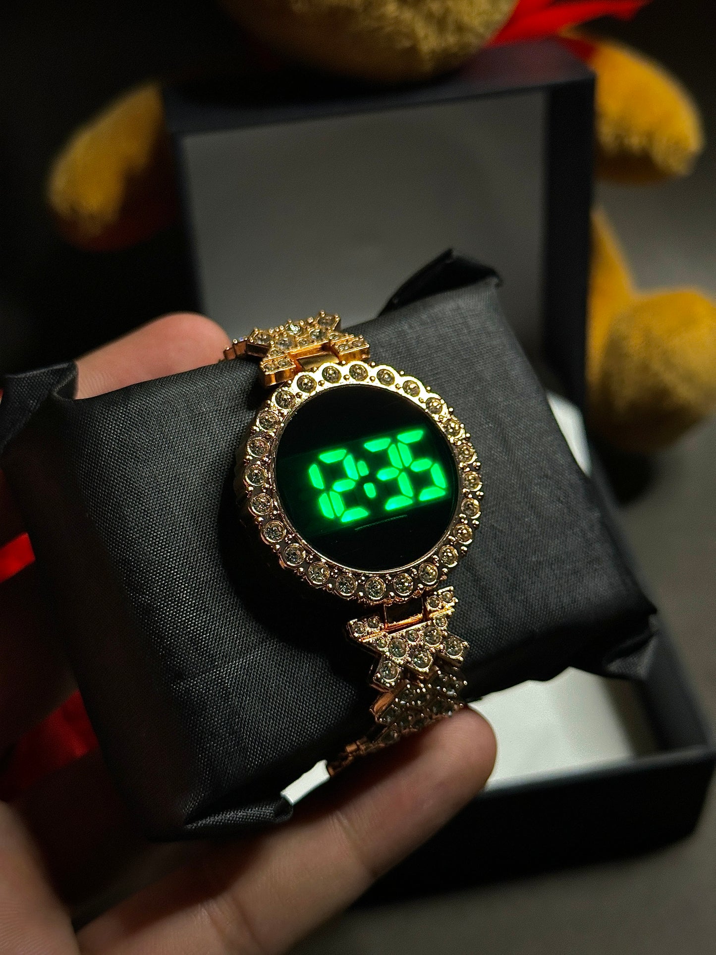 Digital Touchscreen LED Jewelry watch