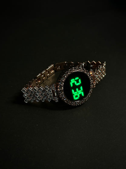 Digital Touchscreen LED Jewelry watch