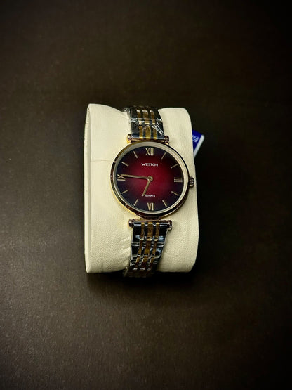 Westchi - Pearl fiona | Two Tone chain and dial