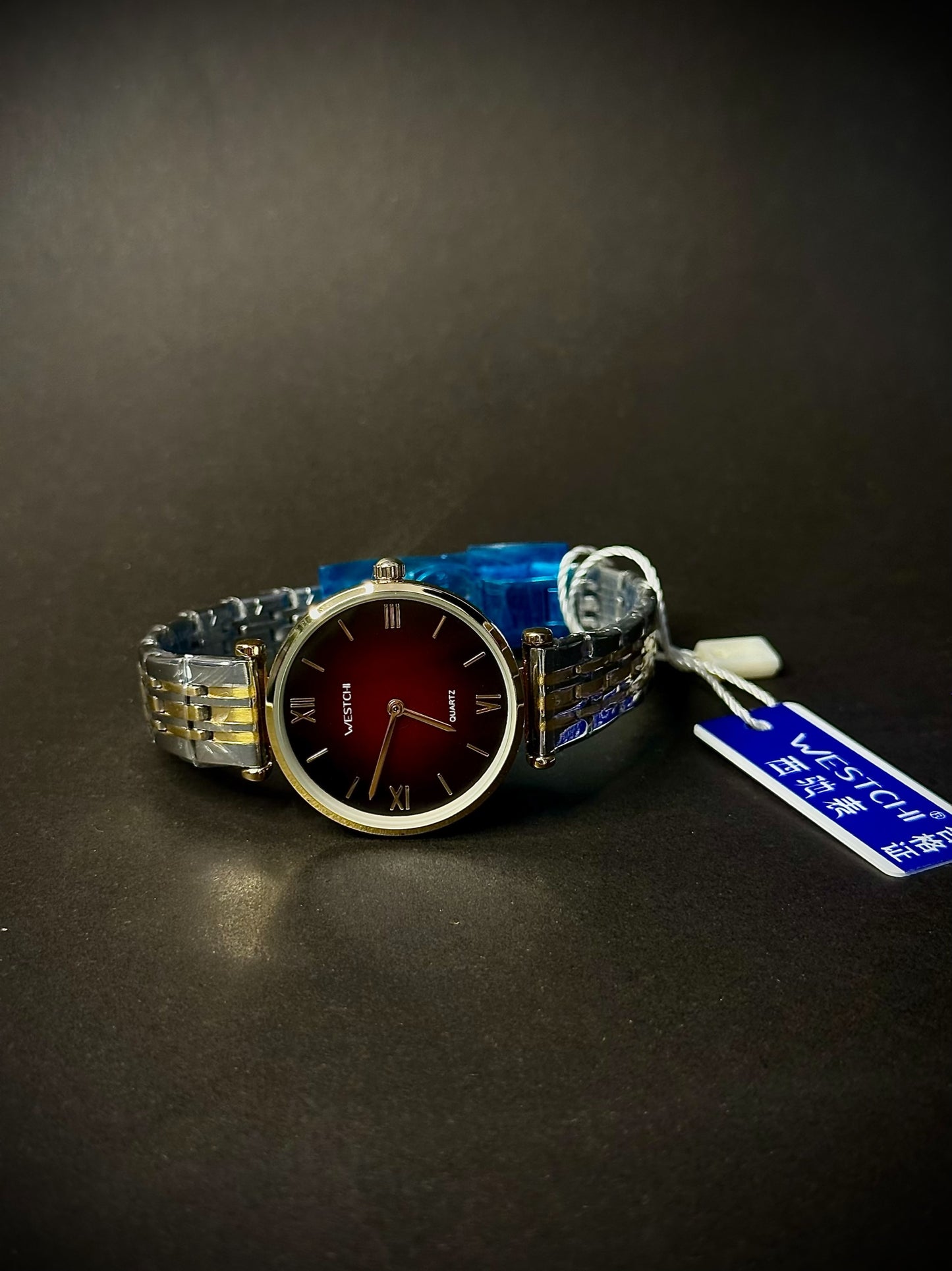 Westchi - Pearl fiona | Two Tone chain and dial