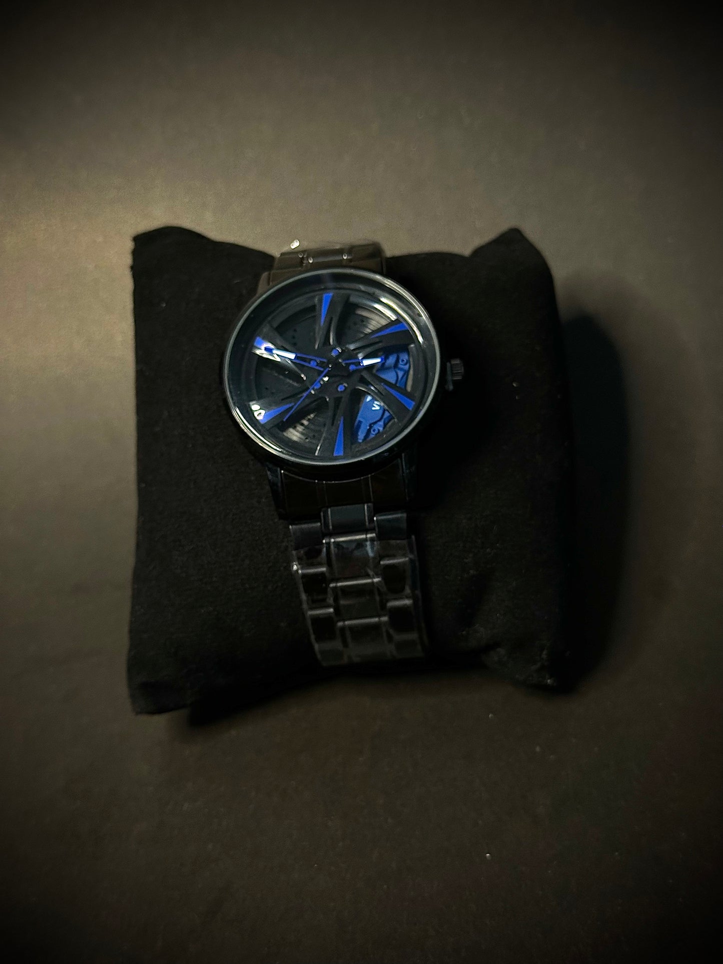 Gyro wheel and Alloy Rim watch (Strap & chain)