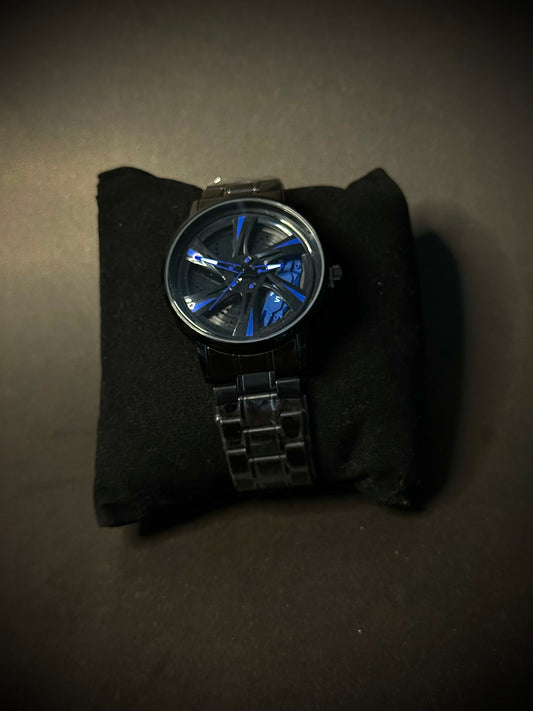 Gyro wheel and Alloy Rim watch (Strap & chain)