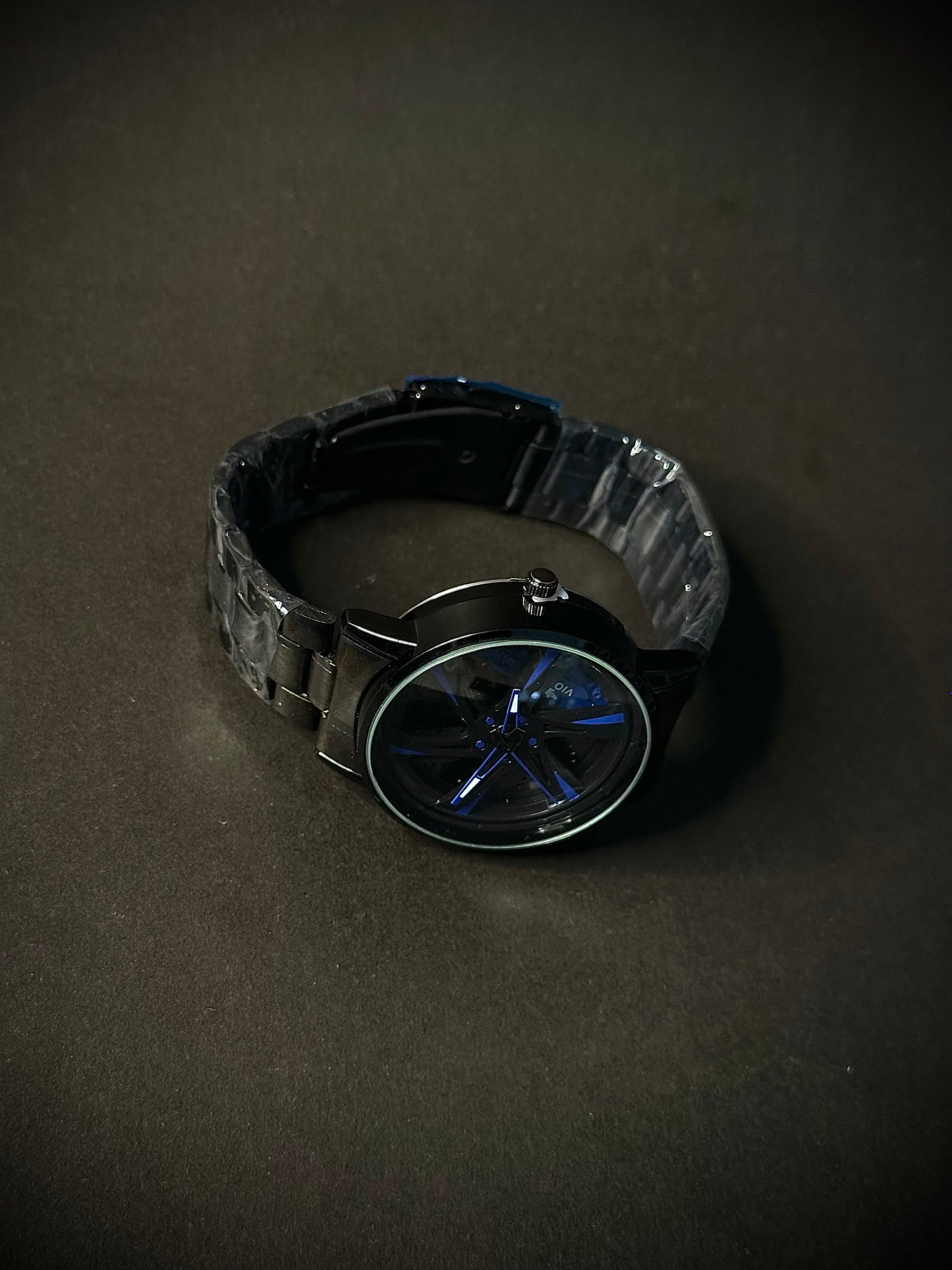 Gyro wheel and Alloy Rim watch (Strap & chain)