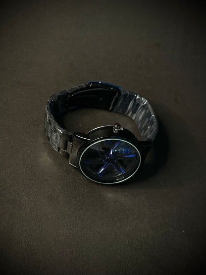 Gyro wheel and Alloy Rim watch (Strap & chain)