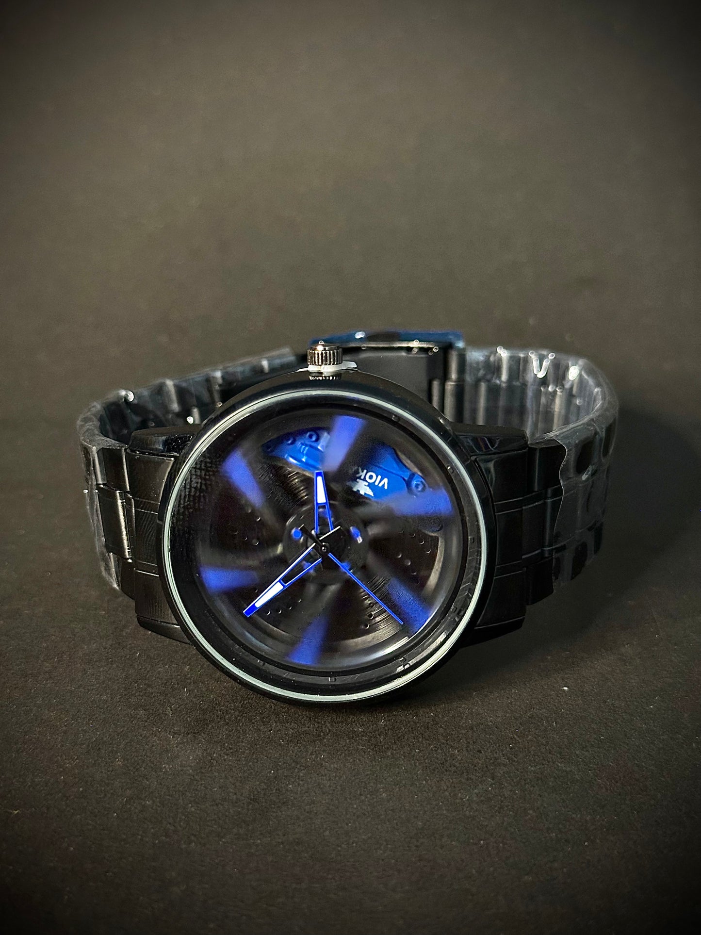 Gyro wheel and Alloy Rim watch (Strap & chain)