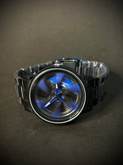 Gyro wheel and Alloy Rim watch (Strap & chain)