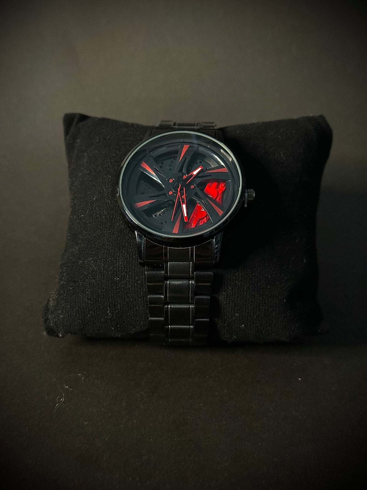 Gyro wheel and Alloy Rim watch (Strap & chain)