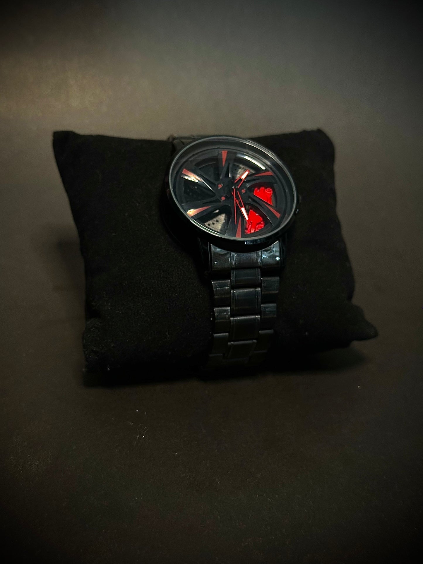 Gyro wheel and Alloy Rim watch (Strap & chain)