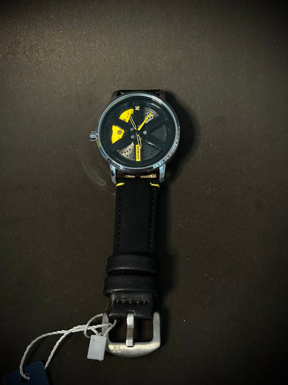 Gyro wheel and Alloy Rim watch (Strap & chain)