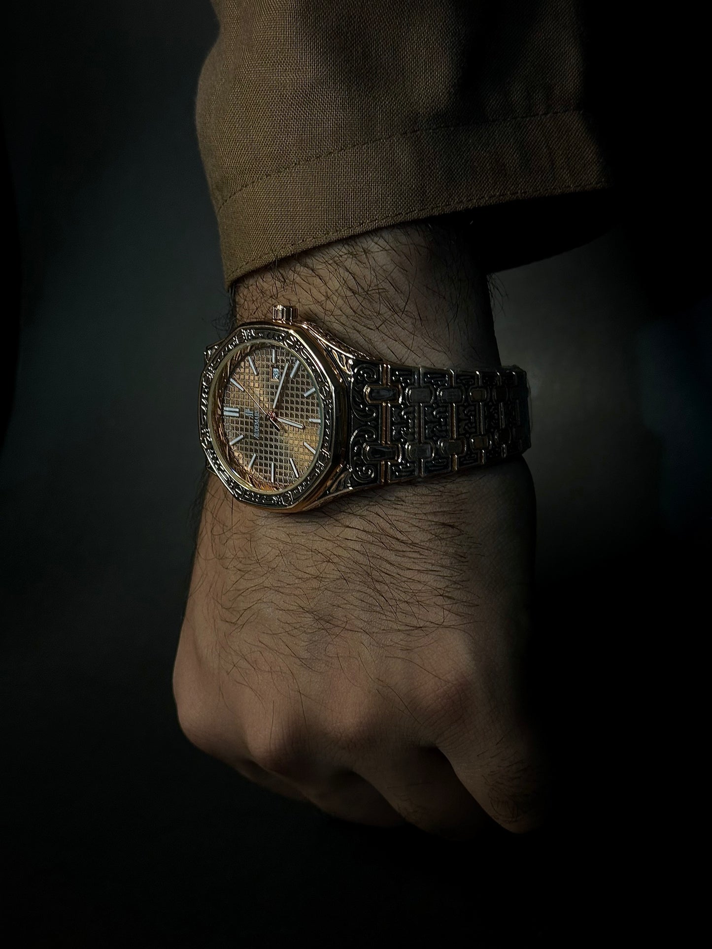 Audemars Piguet - RunicMark | Ancient engraved Steel (Premium)