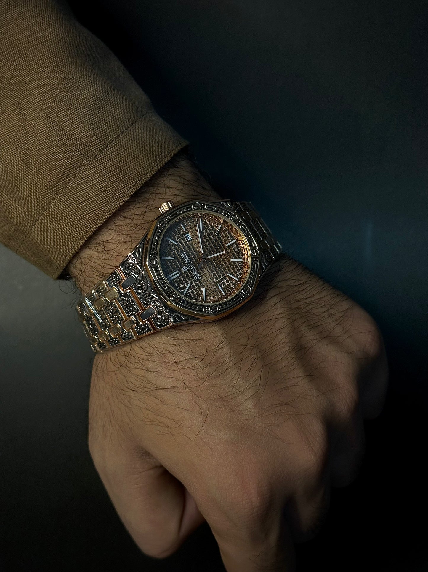 Audemars Piguet - RunicMark | Ancient engraved Steel (Premium)